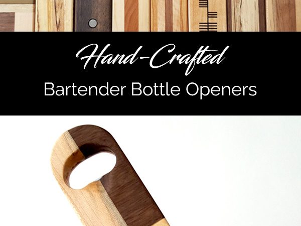 Our wooden bottle opener makes great gifts for Father’s day, Valentine’s Day, Birthday days, and Christmas. They are hand-crafted wooden beer bottle openers made with exotic and domestic woods. Click through to learn more about these bartender bottle openers and watch a video on “Flair Tricks”.