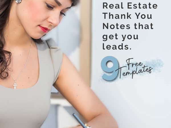 nine real estate thank you notes