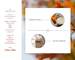 autumn social media posts