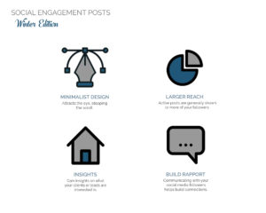 facebook and instagram social media posts