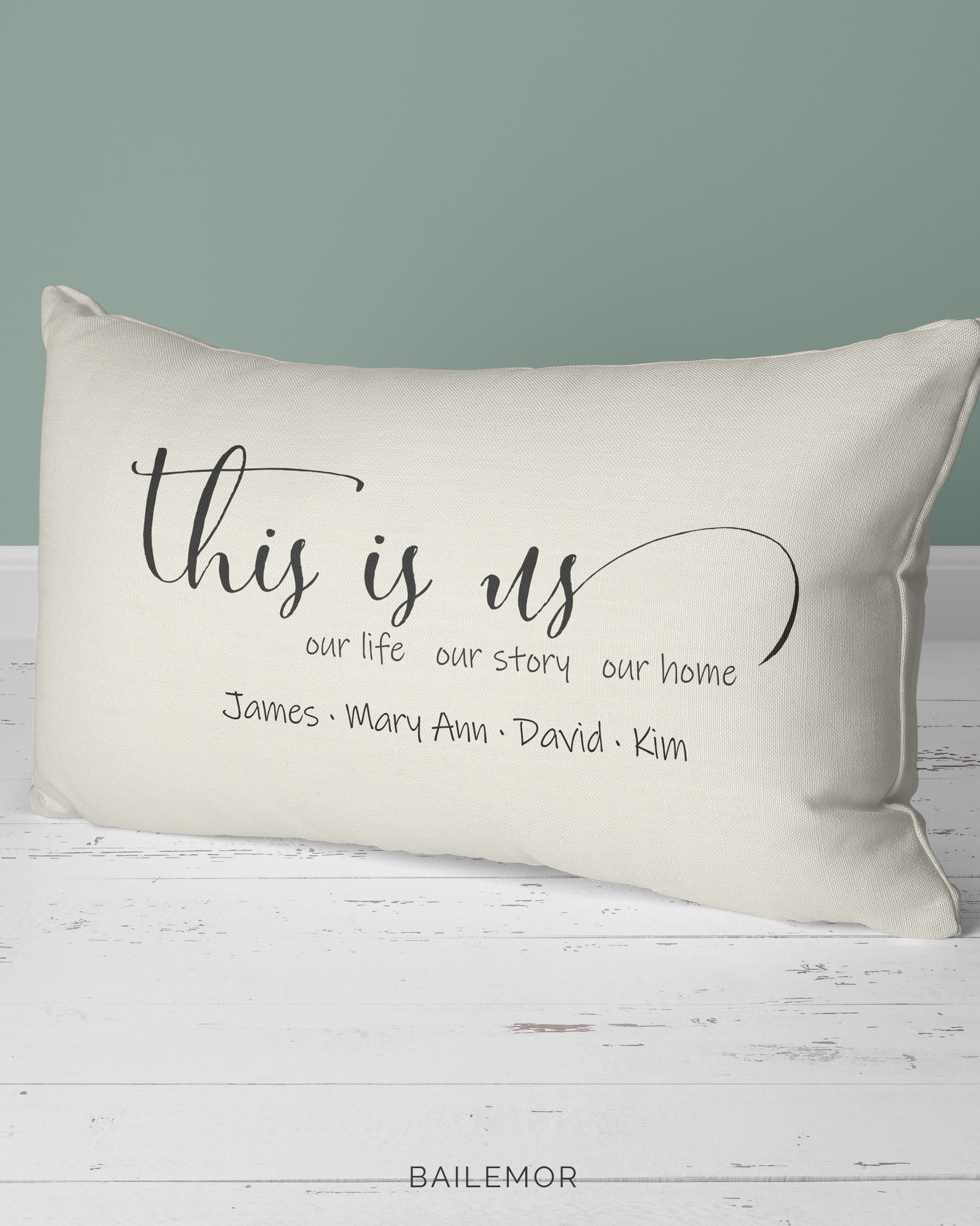 personalized pillows