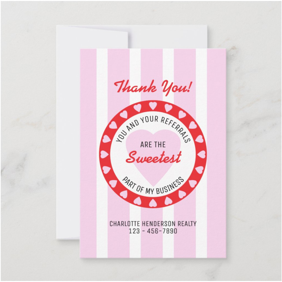 pop by valentines card for realtors
