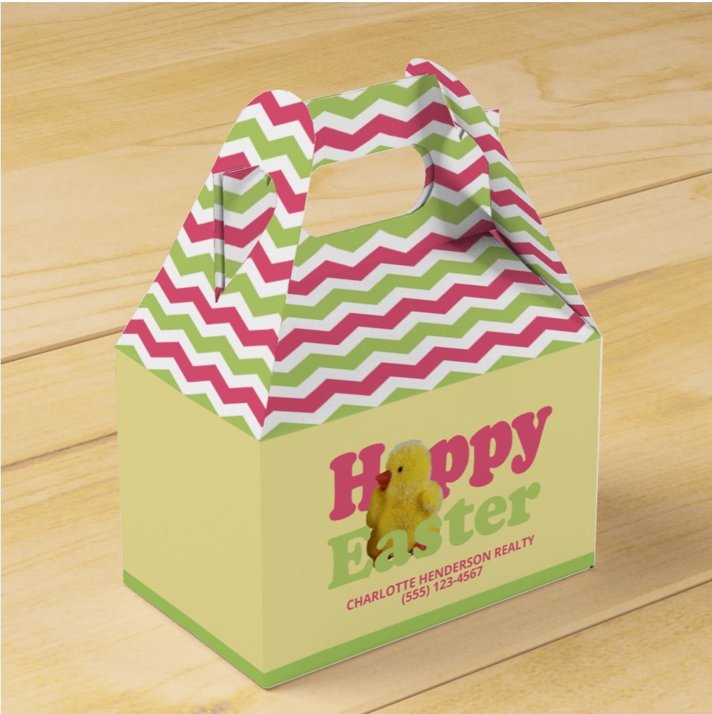 pop by easter favor box