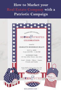 patrotic stars and stripes party theme