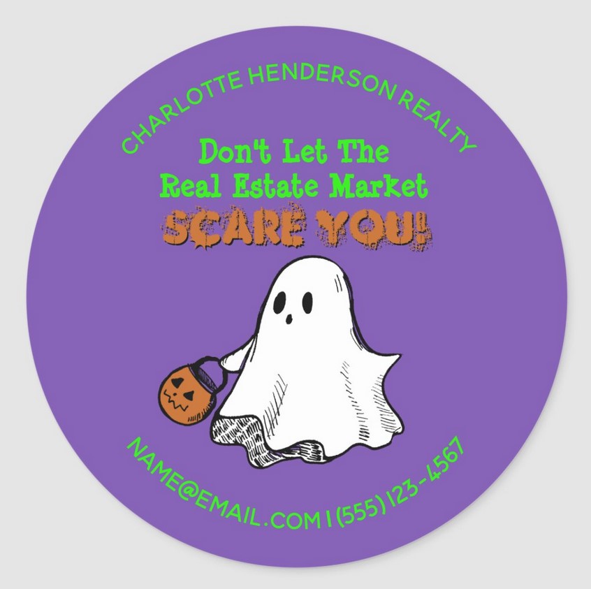 cute ghost sticker