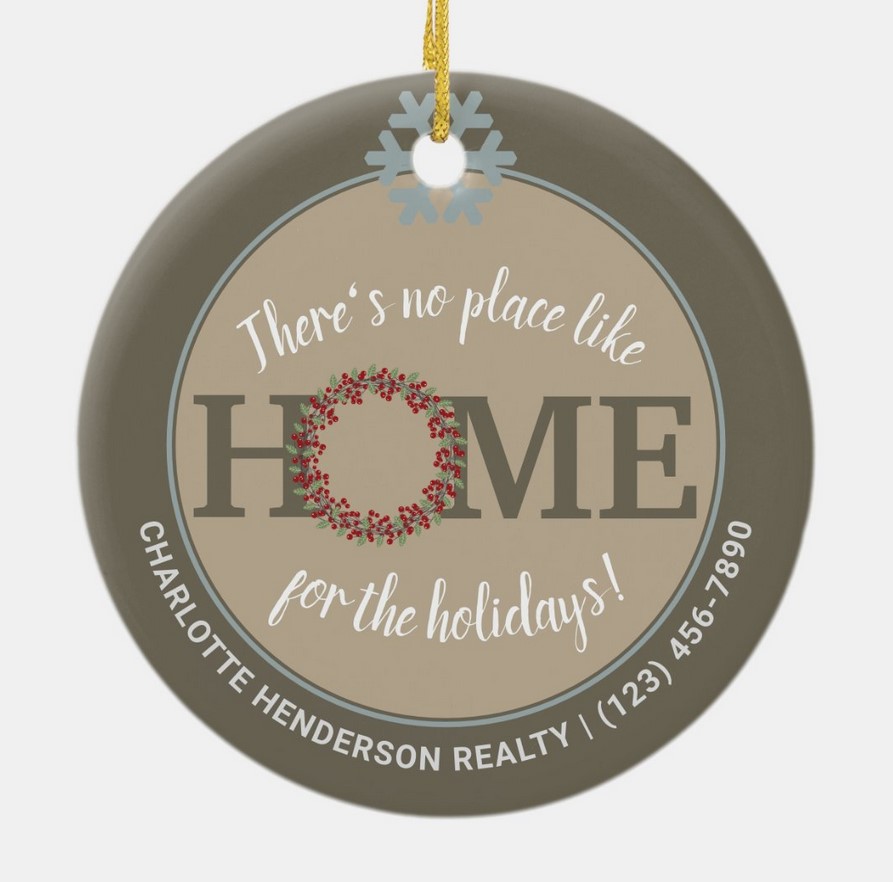 there's no place like home ornament