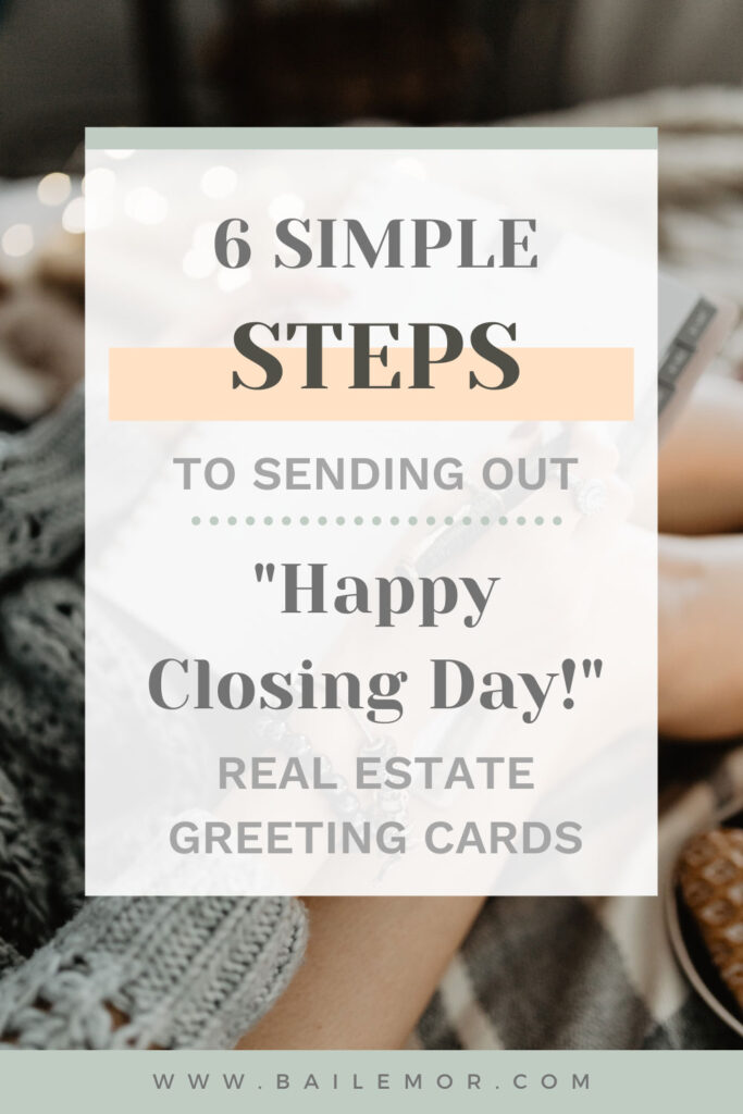 Happy closing day cards