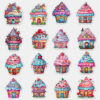 Zazzle Cupcake House 16 Pack Sticker cupcake sticker pack