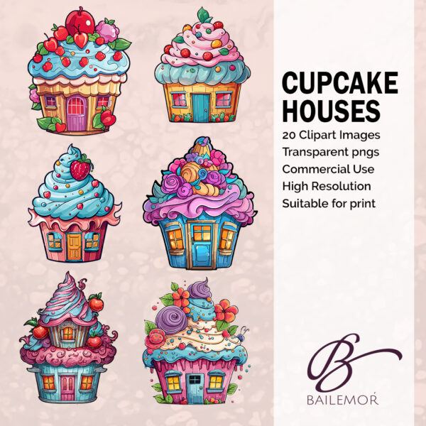 cupcake-house-clipart cupcake house clipart