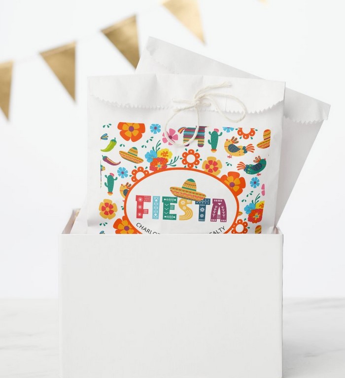 Mexican Fiesta Party Favors and gift bags