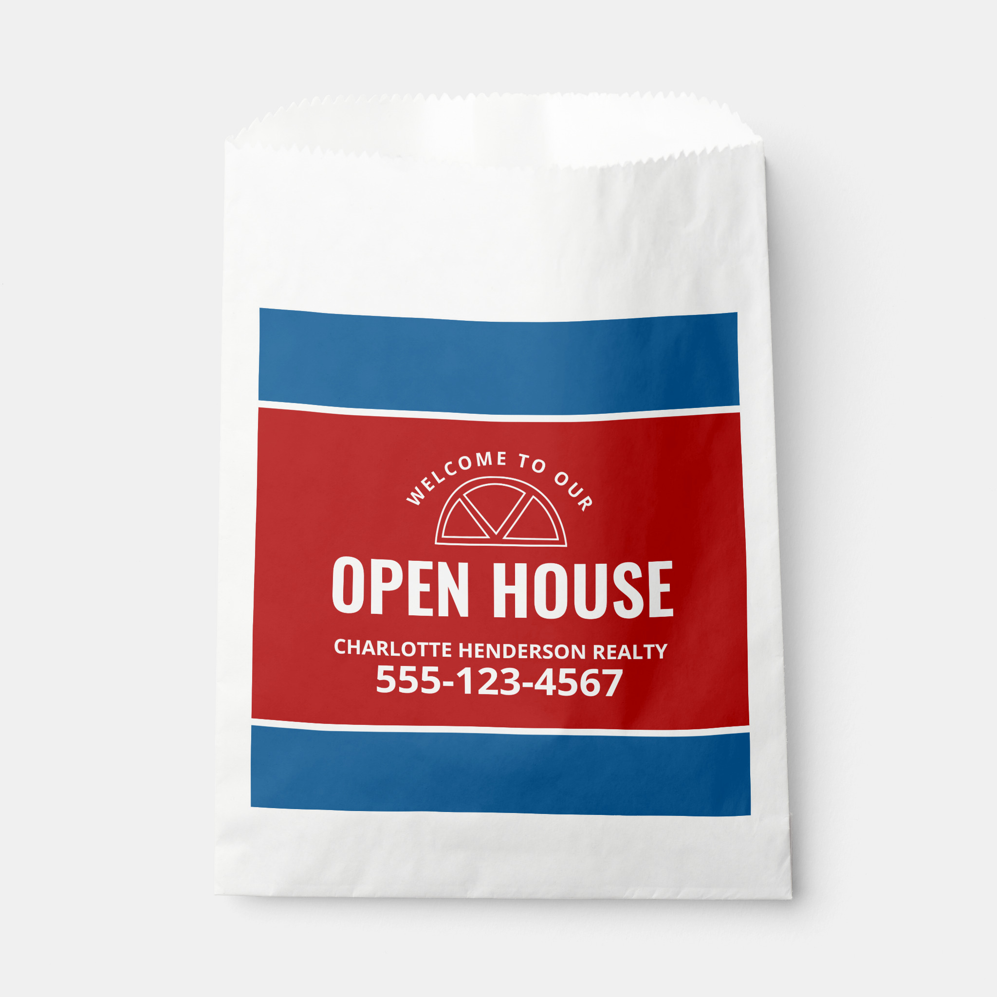open house favor bag