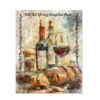 bread salt wine poster with traditional housewarming gift poem